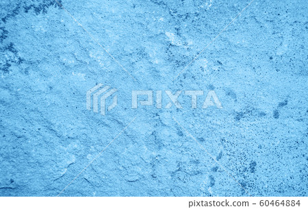Ancient stone wall toned classic blue color Ancient stone wall toned classic blue color 60464884
