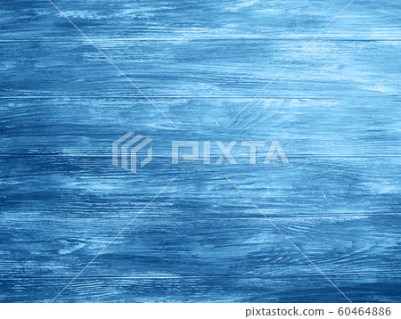 Old wooden background toned classic blue color 60464886