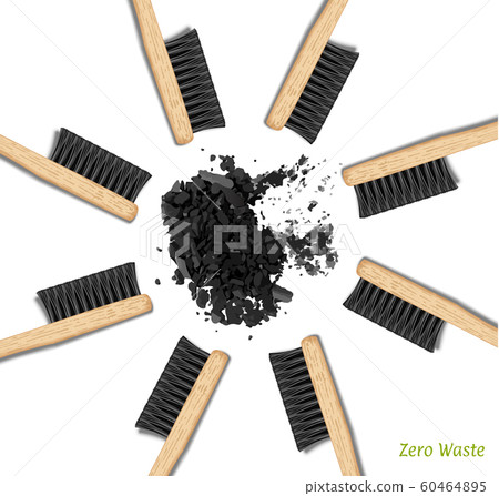 bamboo toothbrushes charcoal 60464895