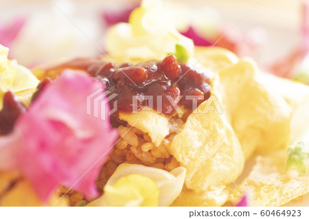 Edible Flower Edible Flower Hana Edible Omurice Cuisine Food Food Colorful 60464923