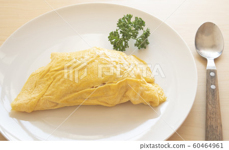 Omelet rice food food parsley allergy food 60464961