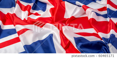 British flag - fabric background 60465171