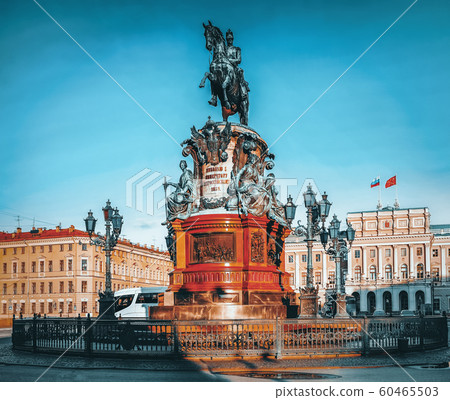 The monument to Nicholas I (1859) in St. The monument to Nicholas I (1859) in St. 60465503