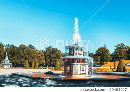 Fountain" Roman" in Pertergof, Saint-Petersburg, Fountain" Roman" in Pertergof, Saint-Petersburg, 60465927