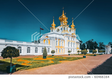 East Chapel of Petergof Palace in St. Petersburg East Chapel of Petergof Palace in St. Petersburg 60466164