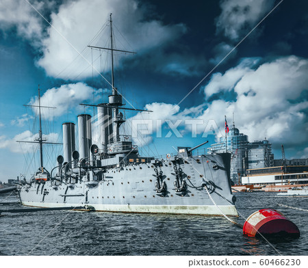 Cruiser Avrora in the city Saintt-Petersburg. Cruiser Avrora in the city Saintt-Petersburg. 60466230