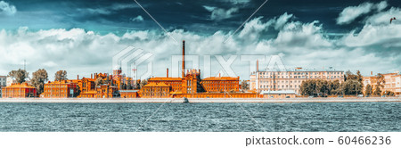 Embankment of the river of Neva in St. Petersburg, Embankment of the river of Neva in St. Petersburg, 60466236