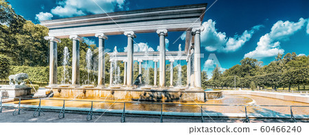 Lion Cascade in Pertergof, Saint-Petersburg. Lion Cascade in Pertergof, Saint-Petersburg. 60466240