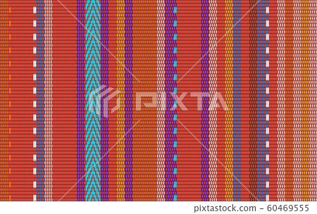 Blanket stripes seamless vector pattern. 60469555