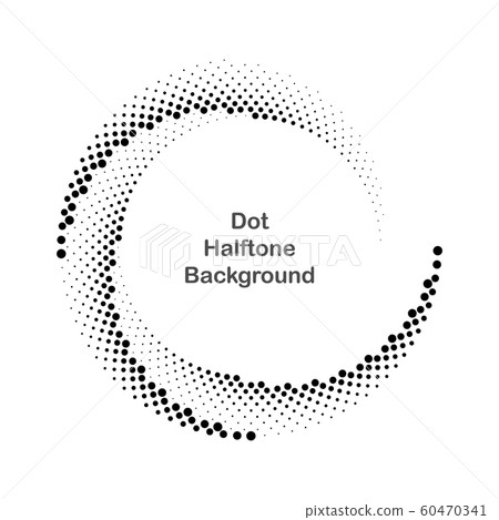 Modern abstract background. Halftone dots in 60470341