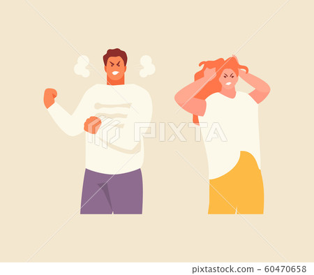 Emotions of rage and anger 60470658