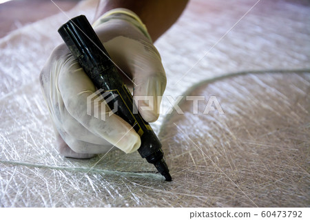 glass fiber material prepare for lining coating repair 60473792