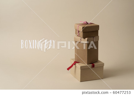 gift boxes and text boxing day gift boxes and text boxing day 60477253