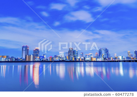Osaka Cityscape Night view of Umeda Osaka Cityscape Night view of Umeda 60477278