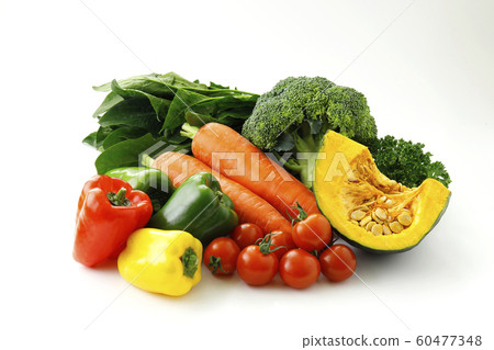 綠色和黃色蔬菜 綠色和黃色蔬菜 60477348