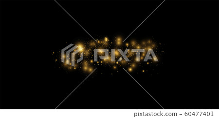 Texture background abstract black and golden Glitter and elegant for Christmas. Dust white. Sparkling magical dust particles. Magic concept. Abstract background with bokeh effect. Texture background abstract black and golden Glitter and elegant for Christmas. Dust white. Sparkling magical dust particles. Magic concept. Abstract background with bokeh effect. 60477401