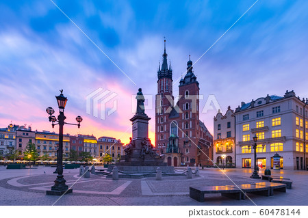 Main market square, Krakow, Poland 60478144