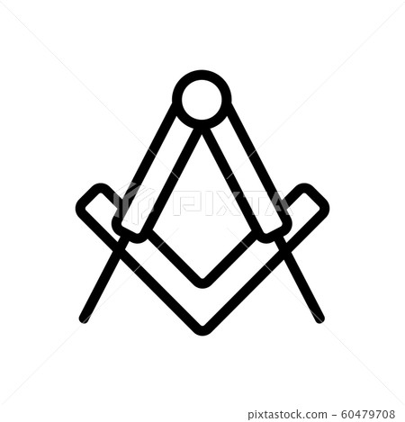 ritual sign icon vector. Isolated contour symbol illustration 60479708