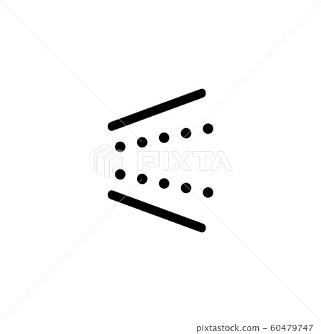 Spray icon vector. Isolated contour symbol illustration Spray icon vector. Isolated contour symbol illustration 60479747