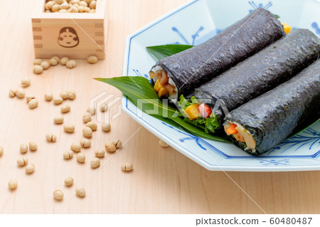 Occasion: Setsubun Ehomaki Maki Sushi Occasion: Setsubun Ehomaki Maki Sushi 60480487