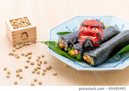Occasion: Setsubun Ehomaki Maki Sushi Occasion: Setsubun Ehomaki Maki Sushi 60480491
