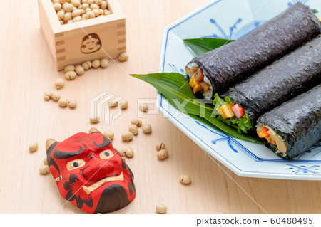 場合：Setsubun Ehomaki Maki Sushi 60480495
