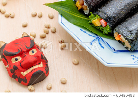Occasion: Setsubun Ehomaki Maki Sushi 60480498