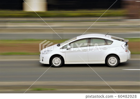 Car image Prius panning Car image Prius panning 60482028