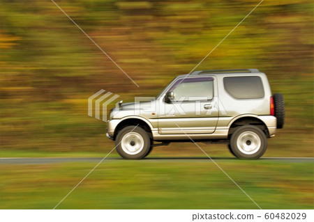 Light car image Jimny panning shot 60482029