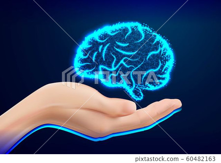 Closeup of female hand in doctors coat ponting or Closeup of female hand in doctors coat ponting or 60482163