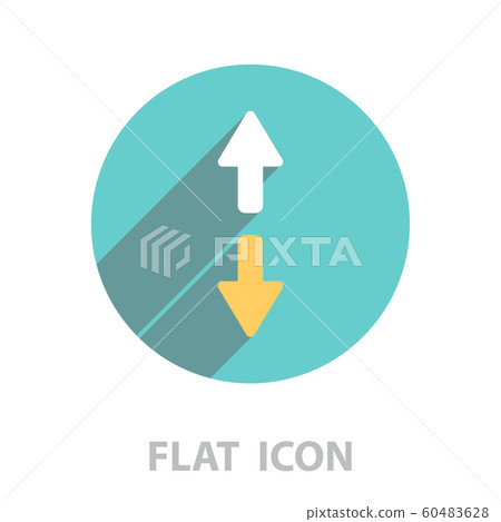 Arrow icon. vector illustration Arrow icon. vector illustration 60483628