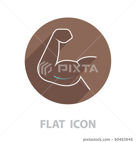 Strong icon. Muscles Strong icon. Muscles 60483648