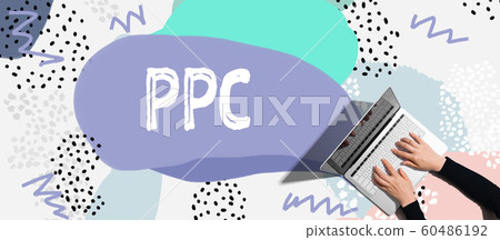 PPC with person using laptop PPC with person using laptop 60486192