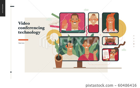 Technology topic illustration - Stock Illustration [60486416] - PIXTA