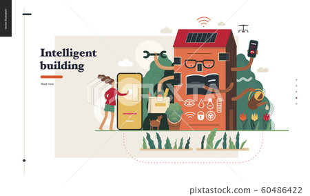 Technology topic illustration 60486422
