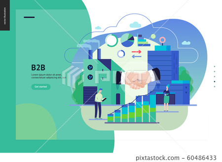Business series - b2b. business to business, web Business series - b2b. business to business, web 60486433