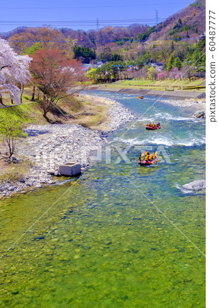 Tone River and Rafting (Vertical) 60487777