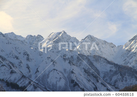 Naki no Uta in early winter in the Northern Alps Naki no Uta in early winter in the Northern Alps 60488618