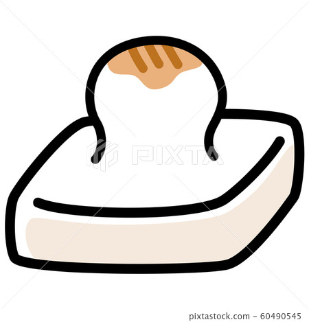 Swollen porridge cartoon Swollen porridge cartoon 60490545