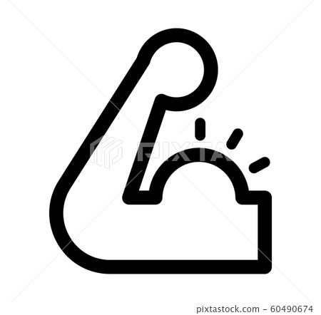 Power / Muscle / Power / Energy / Exercise icon 60490674