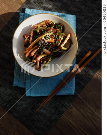 Korean traditional food Pa Kimchi 60490839