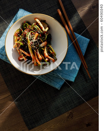 Korean traditional food Pa Kimchi 60490840