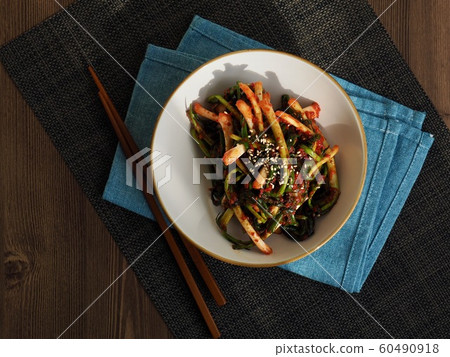 Korean traditional food Pa Kimchi 60490918