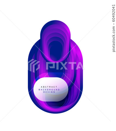 Vector abstract geometric bubble banner created with round shapes. Trendy simple button. Illustration For Wallpaper, Banner, Background, Card, Book Illustration, landing page Vector abstract geometric bubble banner created with round shapes. Trendy simple button. Illustration For Wallpaper, Banner, Background, Card, Book Illustration, landing page 60492041