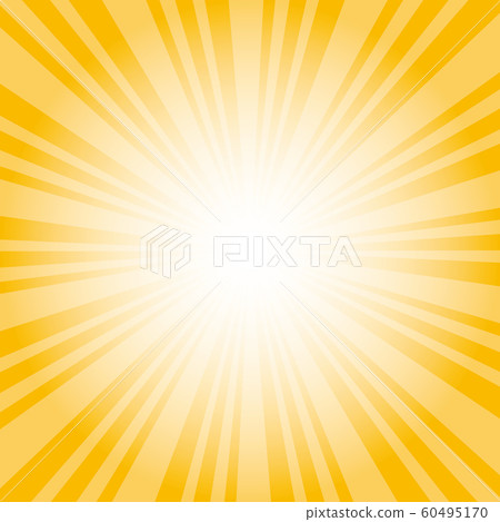 Concentrated line square frame yellow background material 60495170