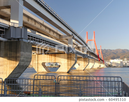 Rokko Ohashi (from Rokko Island North Park) Rokko Ohashi (from Rokko Island North Park) 60495310