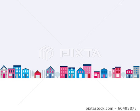 Townscape winter 60495875