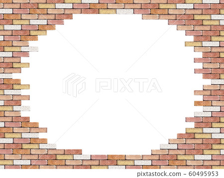 Brick Wall Background Material Frame Brick Wall Background Material Frame 60495953