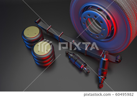 Many new auto parts for commercial transport truck. Many new auto parts for commercial transport truck. 60495982