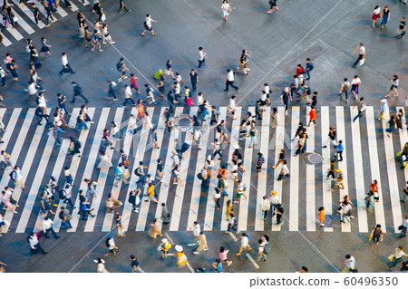 Shibuya scramble intersection Shibuya scramble intersection 60496350
